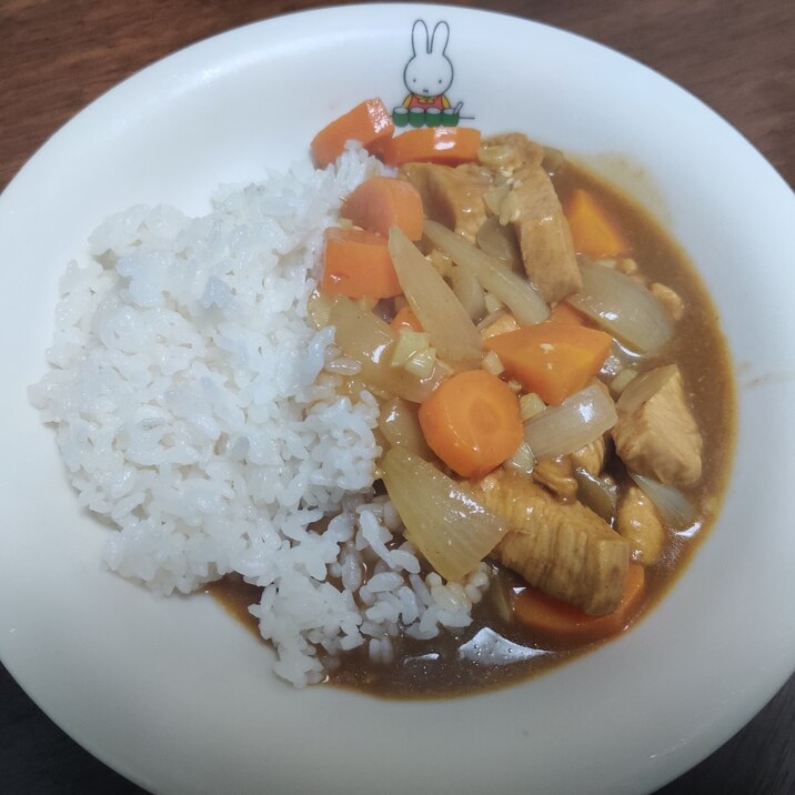 フライパンで！簡単チキンカレー